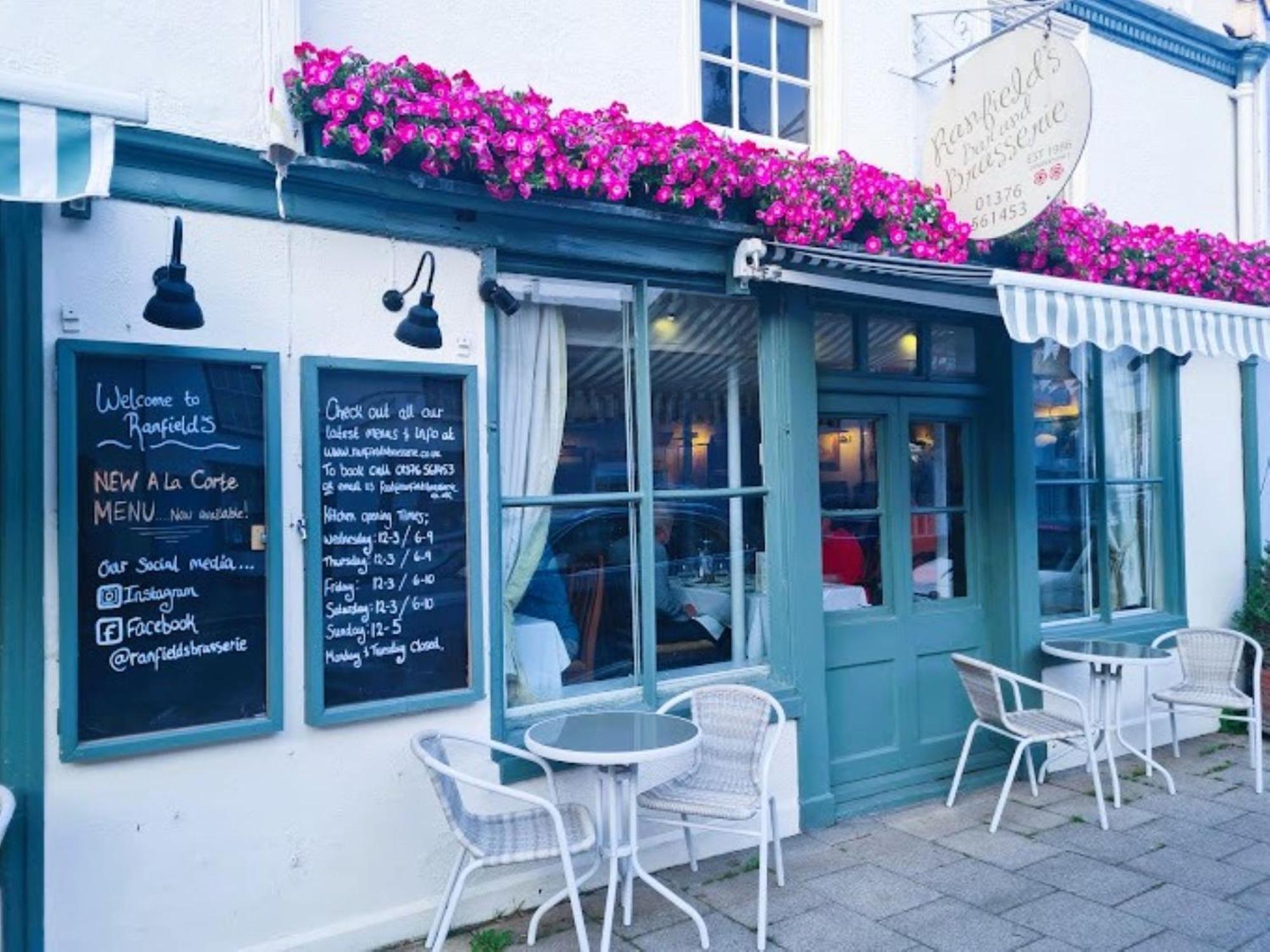 Ranfield'S Brasserie Hotel Rooms Coggeshall Exterior photo